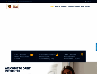 orbitinstitutes.com screenshot