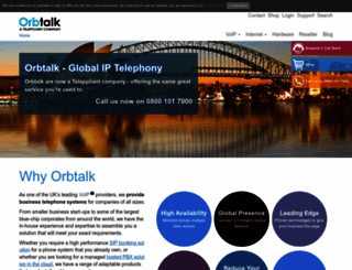 orbtalk.co.uk screenshot
