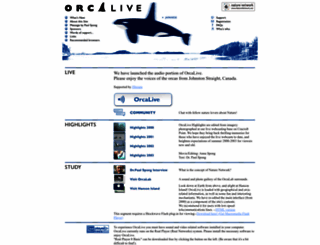 orca-live.net screenshot