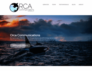 orcacommunications.com screenshot