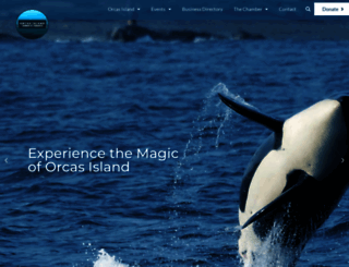 orcasislandchamber.com screenshot