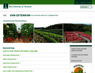 orchard.uvm.edu screenshot