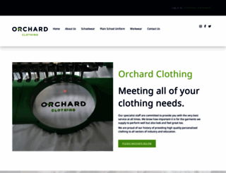 orchardclothing.co.uk screenshot