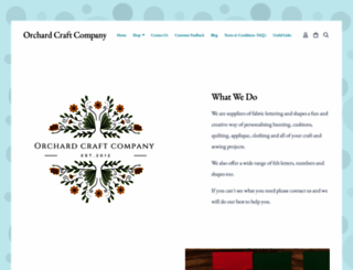 orchardcraftcompany.co.uk screenshot