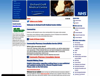 orchardcroft.org.uk screenshot