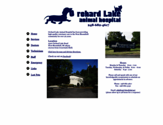 orchardlakeanimalhospital.com screenshot