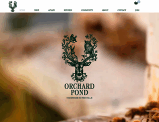 orchardpond.com screenshot