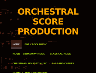 orchestralscoreproduction.com screenshot
