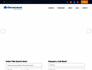 orchestrate.com screenshot