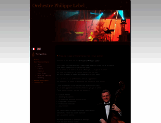 orchestre-philippelebel.com screenshot