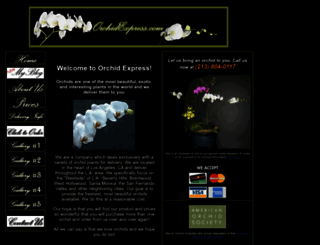 orchidexpress.com screenshot