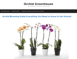 orchidgreenhouse.com screenshot