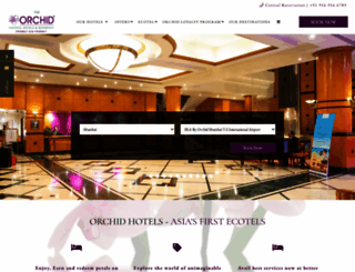 orchidhotel.com screenshot