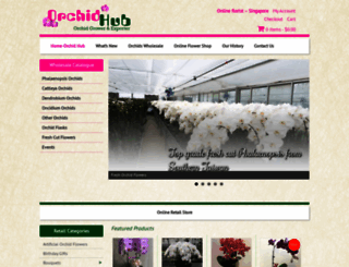 orchidhub.com screenshot