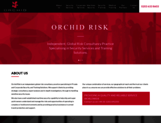 orchidrisk.com screenshot