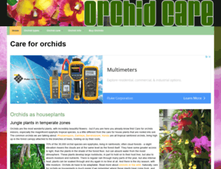 orchids-care.info screenshot