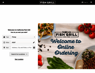 order.cafishgrill.com screenshot