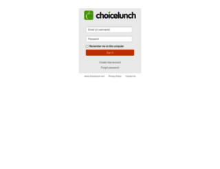 order.choicelunch.com screenshot