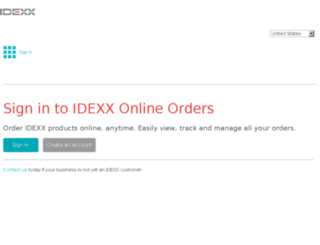 order.idexx.com screenshot
