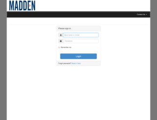 order.madden.com screenshot