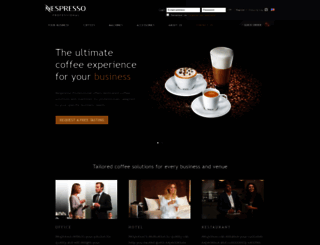 order.nespresso-pro.com screenshot