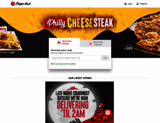 order.pizzahut.com.ph screenshot