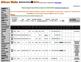 order.universitywafer.com screenshot