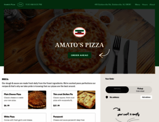 orderamatospizza.com screenshot