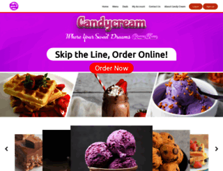 ordercandycream.com screenshot