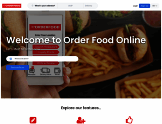 orderfoodonline.co screenshot