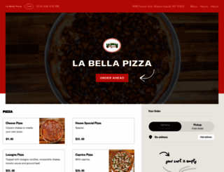 orderlabellapizza.com screenshot