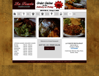 orderlafuenterestaurant.com screenshot