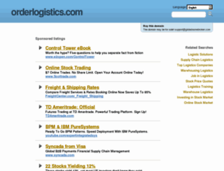 orderlogistics.com screenshot