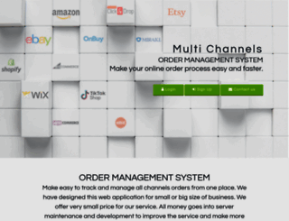 ordermanagersystem.com screenshot