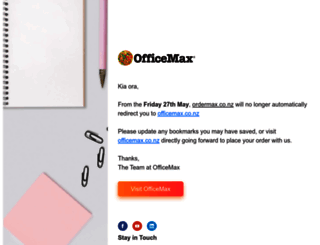 ordermax.co.nz screenshot