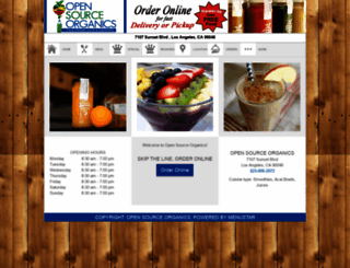 orderopensourceorganics.com screenshot