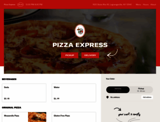 orderpizzaexpress.com screenshot