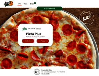 orderpizzaplus.com screenshot
