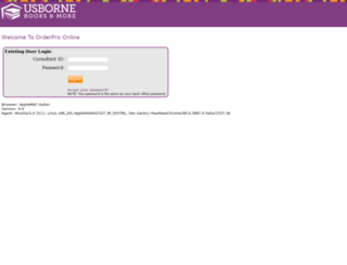 orderpro.ubah.com screenshot