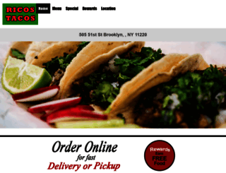 orderricostacos.com screenshot