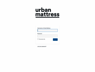orders.urbanmattress.com screenshot