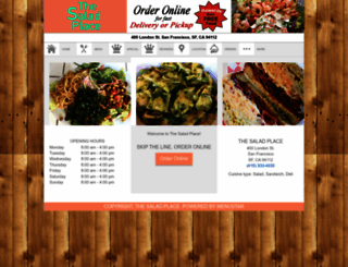 orderthesaladplace.com screenshot