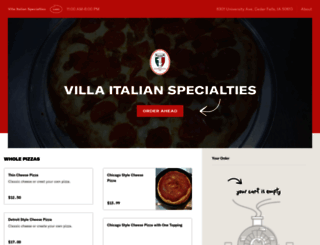 ordervillaitalian.com screenshot