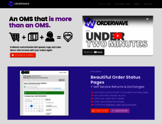 orderwave.com screenshot