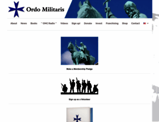 ordo-militaris.us screenshot