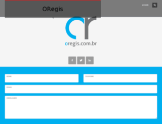 oregis.com.br screenshot