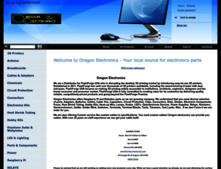 oregon-electronics.com screenshot