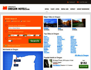 oregon-hotels.org screenshot