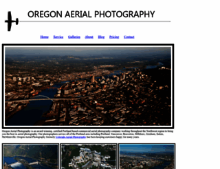 oregonaerialphoto.com screenshot