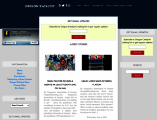 oregoncatalyst.com screenshot